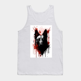 Belgian Shepherd Portrait Tank Top